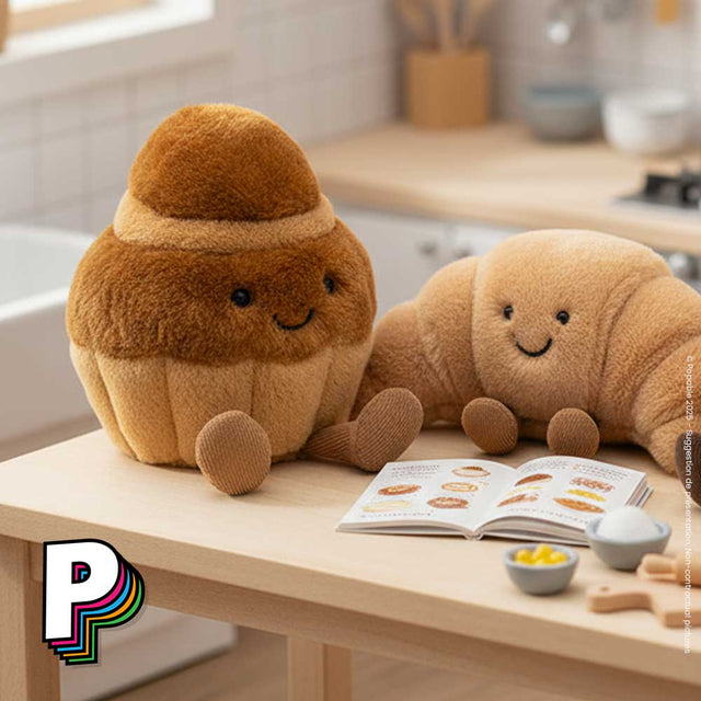 Peluche viennoiserie