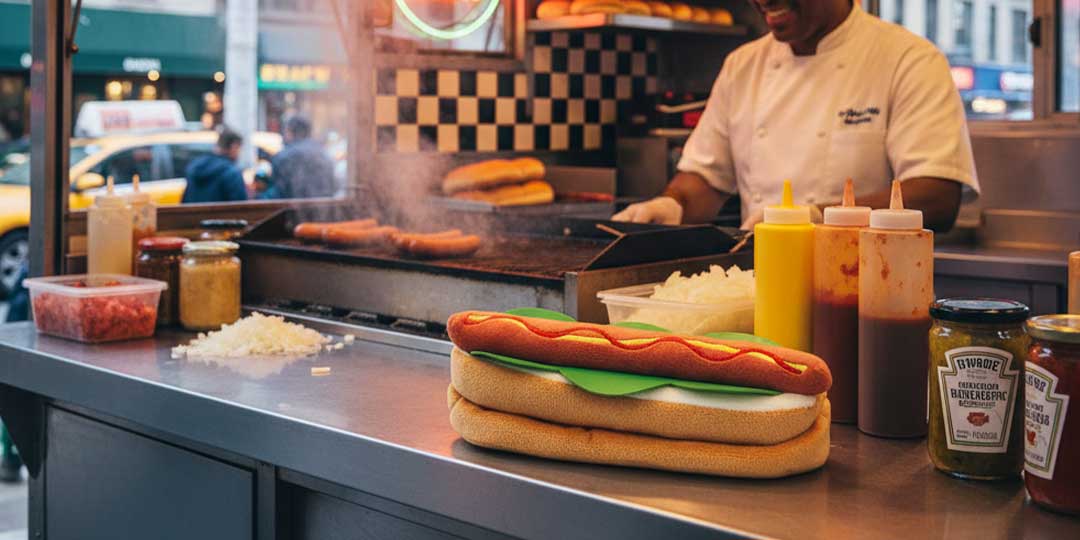 Trousse originale en forme Hot dog