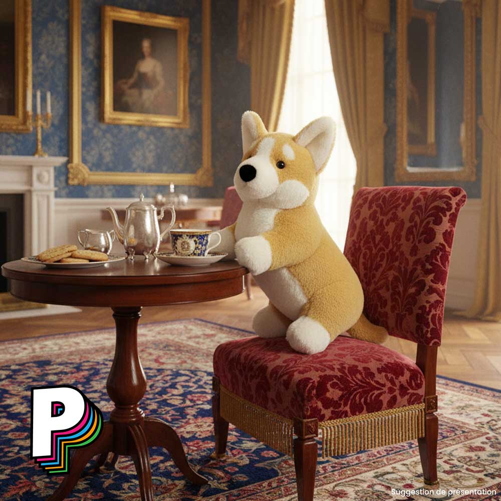 Peluche Betty Corgi chien Jellycat