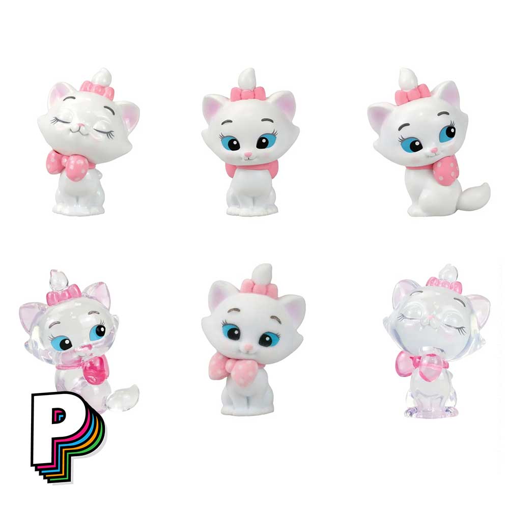 Blindbox Mini Marie chat Les Aristochats Disney 6 figurines à collectionner