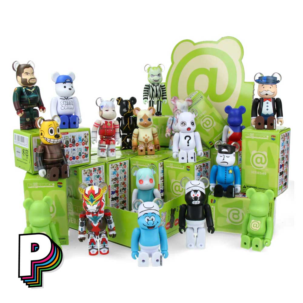 Autres vues des figurines : Blindbox Bearbrick Series 49