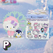 Illustration hiver Blindbox Hello Kitty Winter Dreams Tokidoki Sanrio