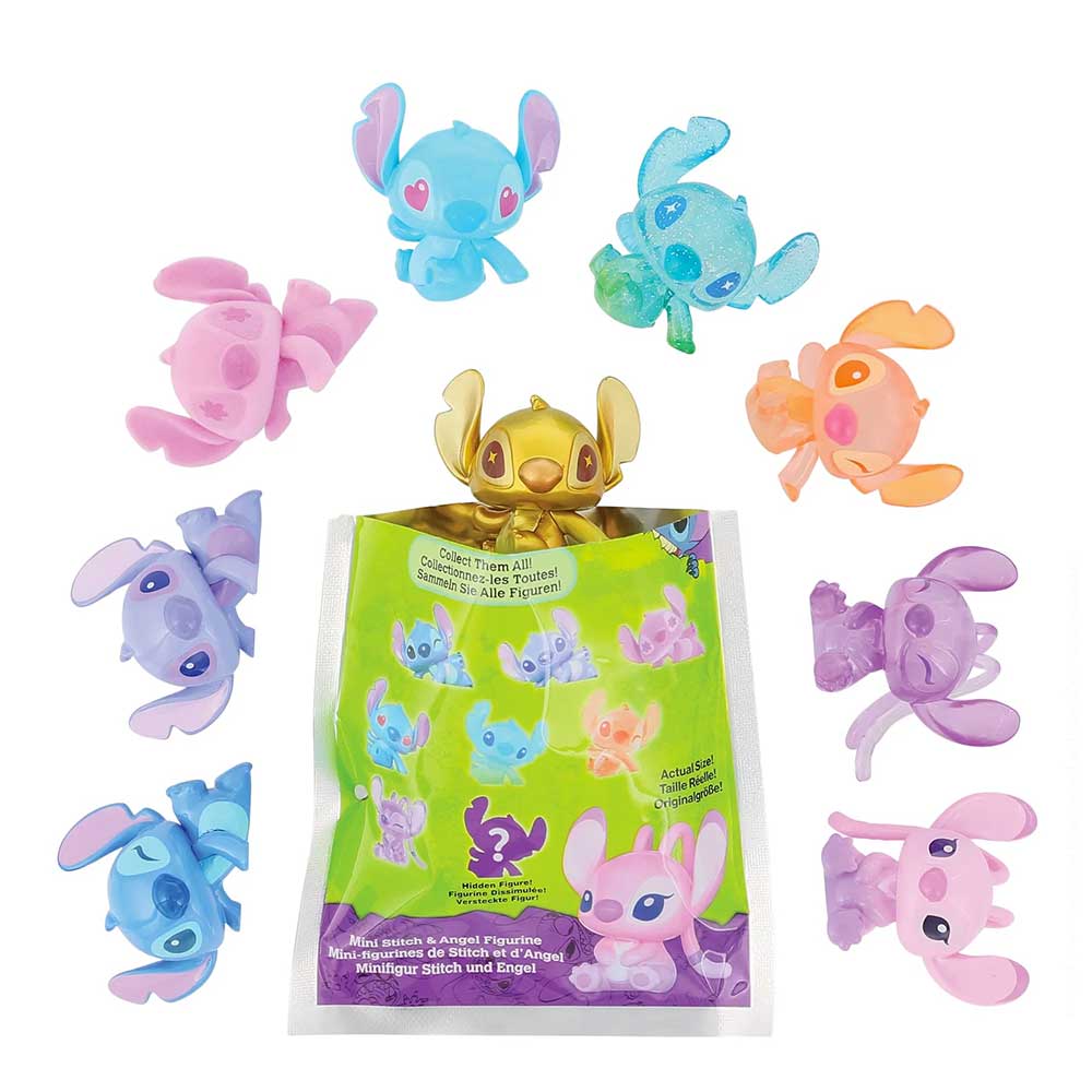 Blindbox Mini Stitch & Angel Série 6 Disney les 10 figurines et sachet