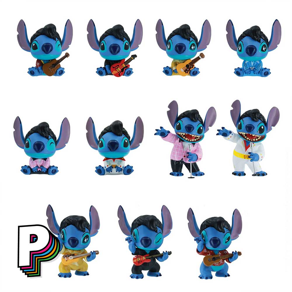 Blindbox Mini Stitch Elvis de Disney les 12 figurines à collectionner