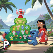 Blindbox Mini Stitch Noël Série 4 de Disney illsutration Blindbox