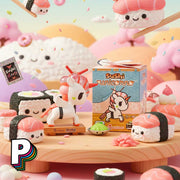 scène sushi kawaii Blindbox Sushi Unicorno Tokidoki