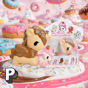 Scène illustration toki mochi Donut unicorn Tokidoki