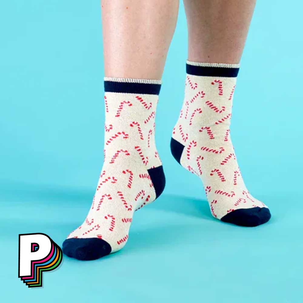 Chaussettes femme beiges Sucres d'Orge – Ambre et Fabricio – Cabaïa