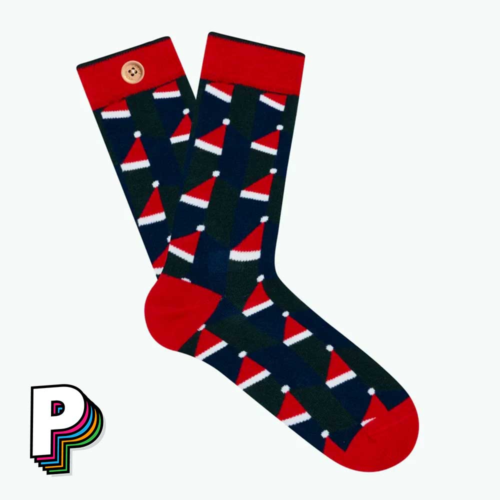 Chaussettes Bonnets de Noël – Malcolm et Raphael – Cabaïa