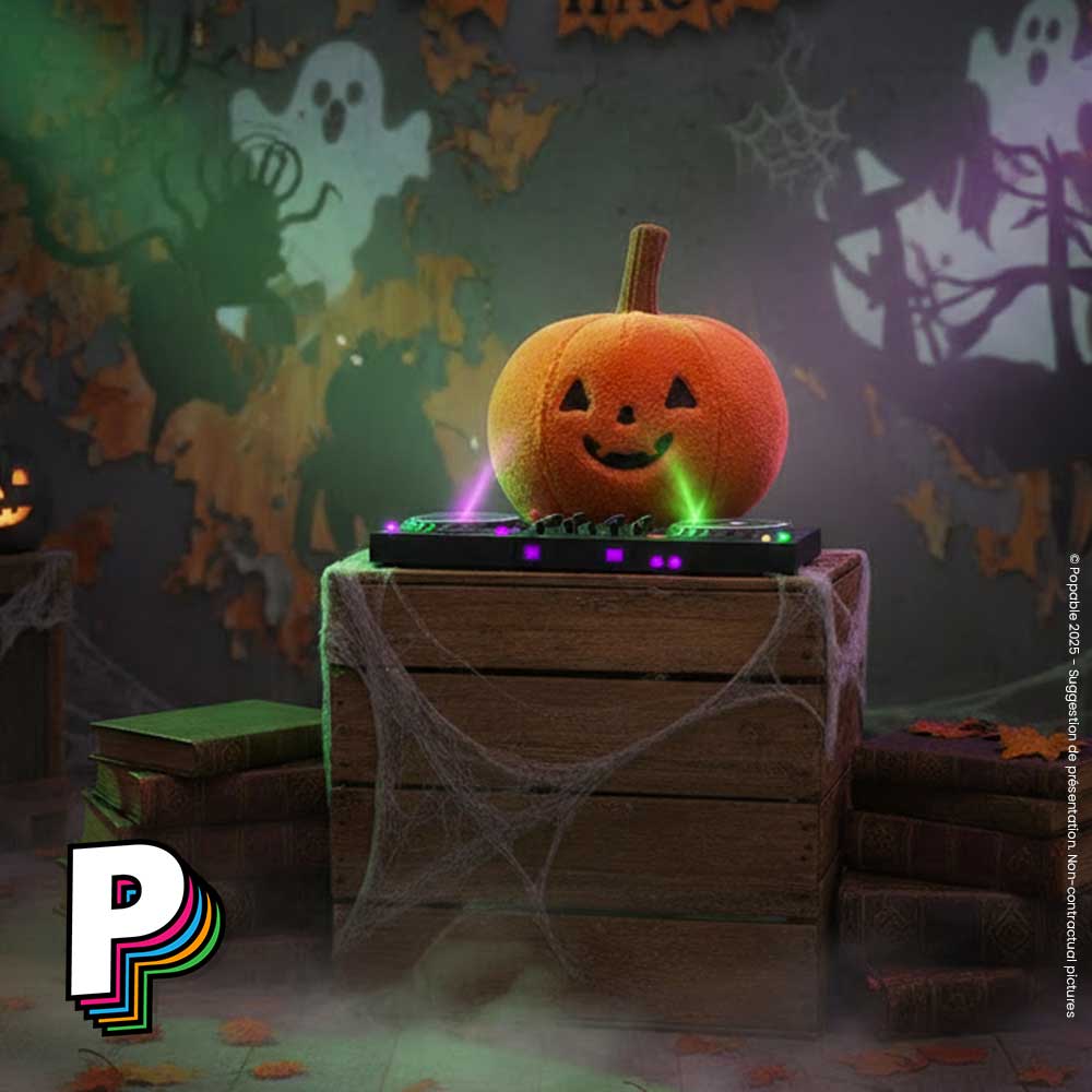 peluche citrouille Jellycat Ooky Jack O lantern qui mix pour halloween