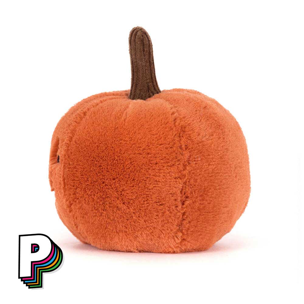 côté petite peluche citrouille jellycat