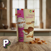 Cœur Caramel au Beurre Salé des Craquelins de Saint-Malo dans cuisine