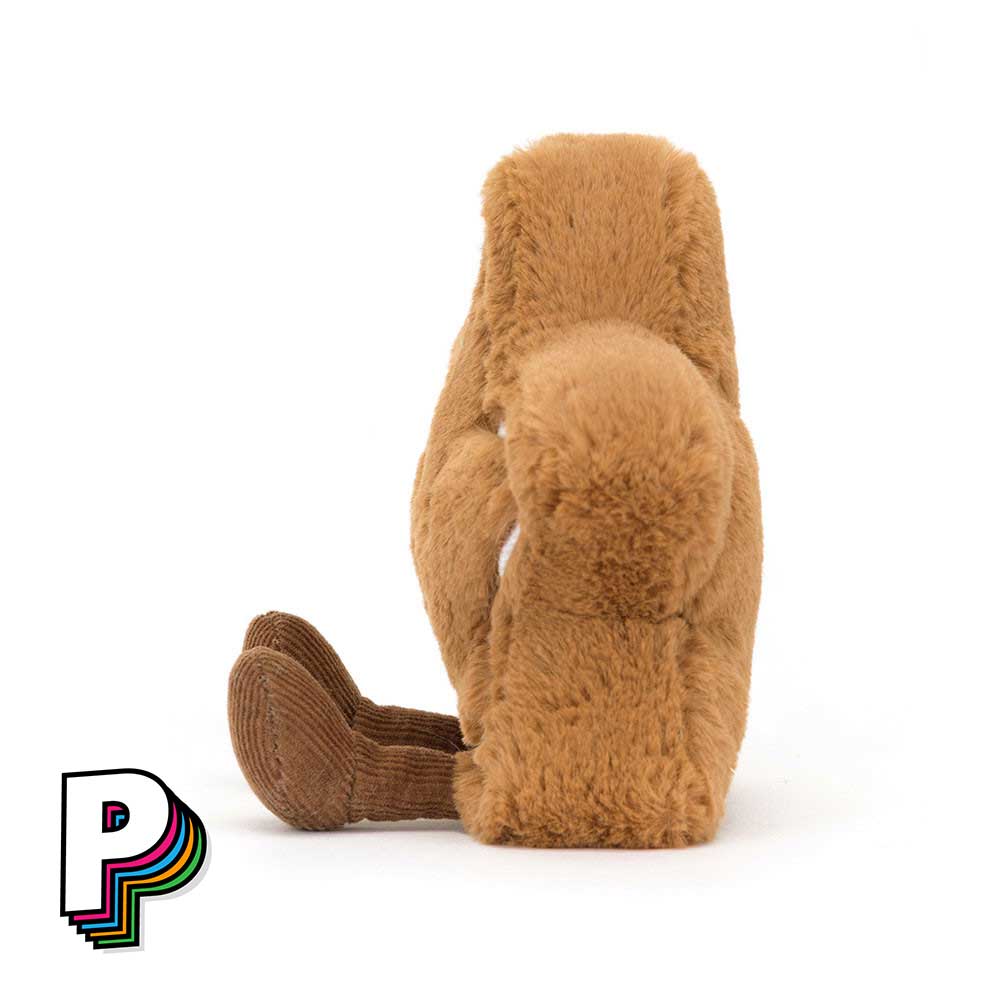 Peluche Cookie Étoile de Noël Jellycat de côté