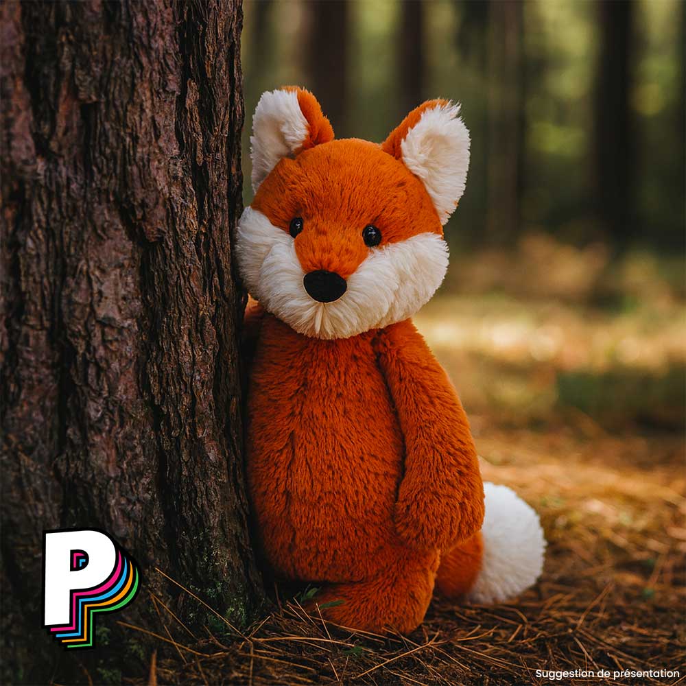 Peluche renard cub Bashful de Jellycat