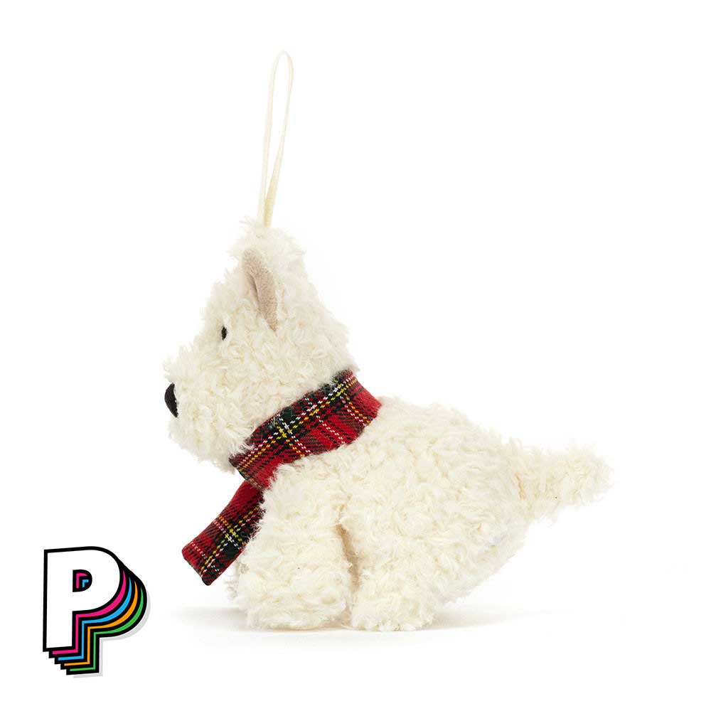 suspension décoration peluche chien écossais Munro MUN6SDD