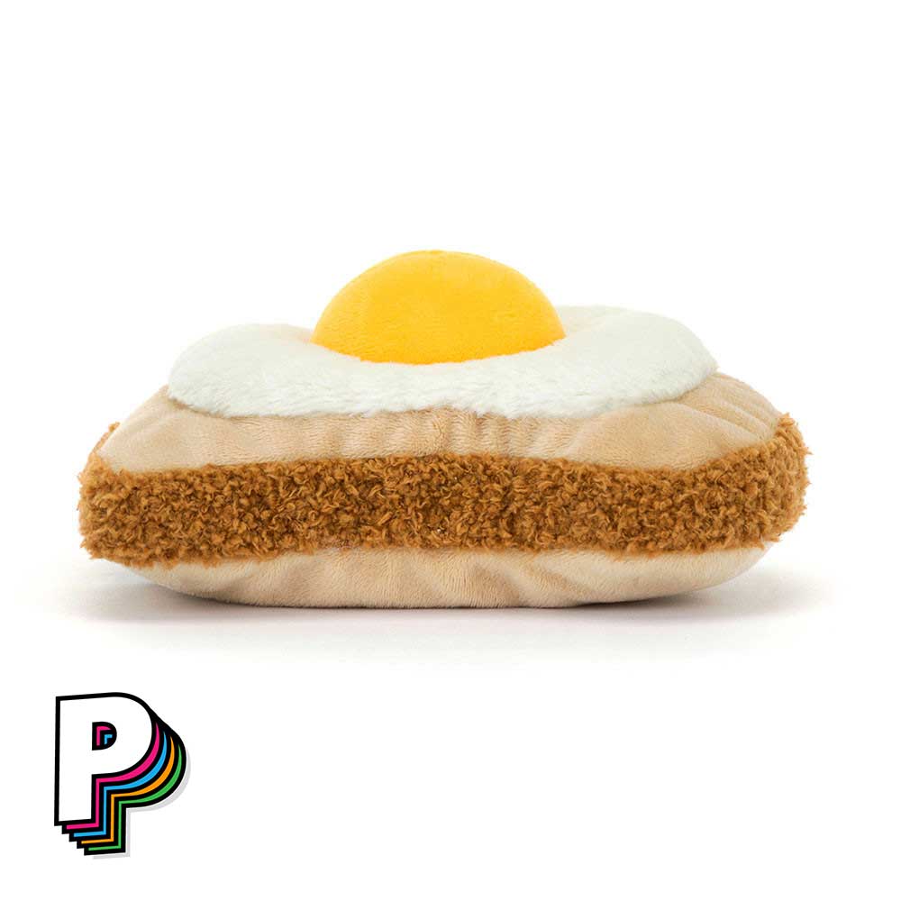  Egglantine l'Œuf sur Toast de Jellycat de dos