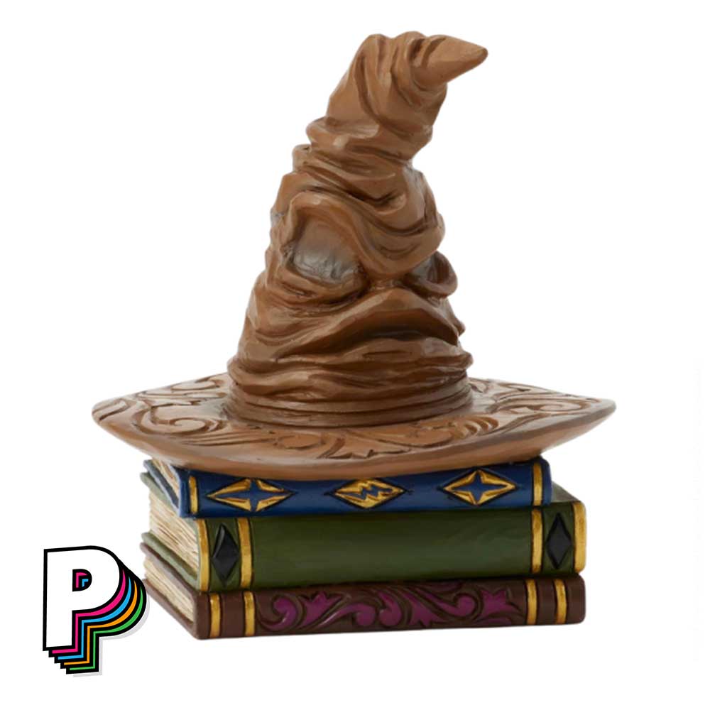 Figurine Choixpeau magique de Harry Potter by Jim Shore de côté