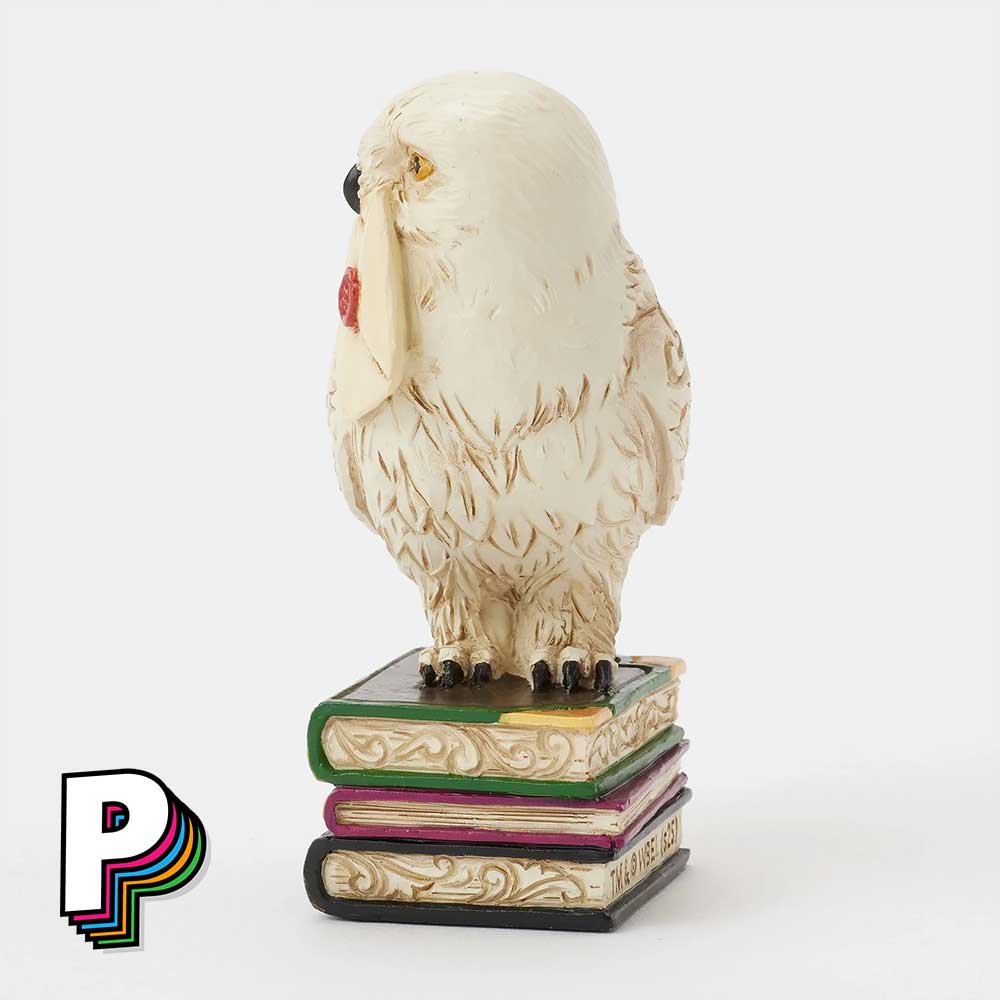 Figurine Hedwige sur livres chouette de Harry Potter by Jim Shore