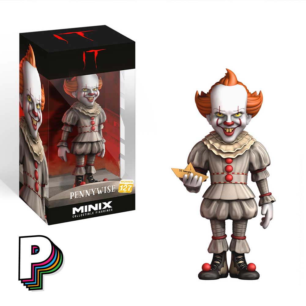 Figurine Pennywise IT Clown terrifiant Ça de Minix avec boite premium