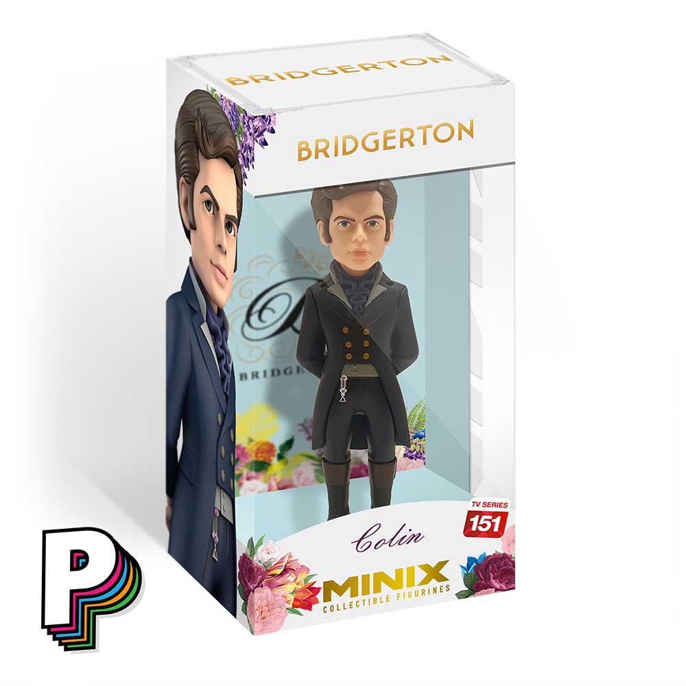 Facing avant boite Figurine Colin Bridgerton de Minix