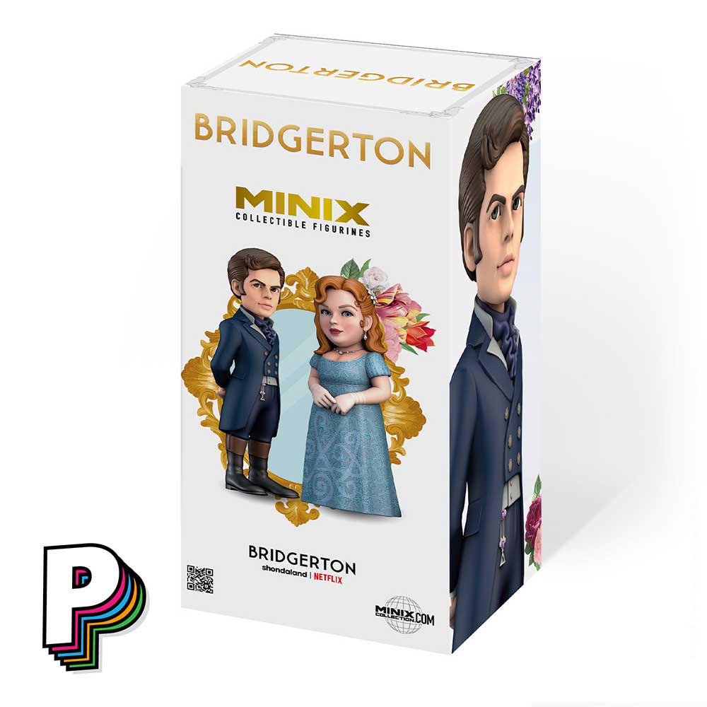 Facing arrière boite Figurine Colin Bridgerton de Minix