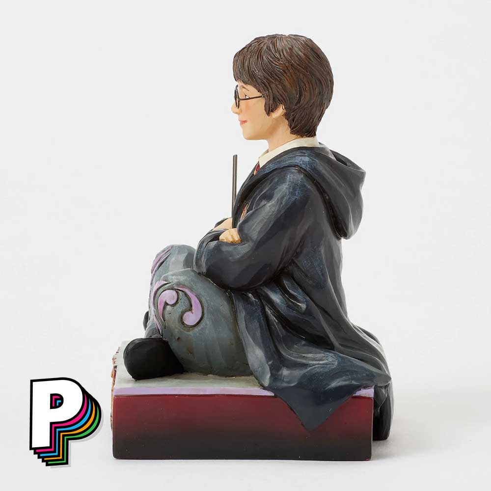 Figurine Harry Potter Baguette Magique by Jim Shore de côté