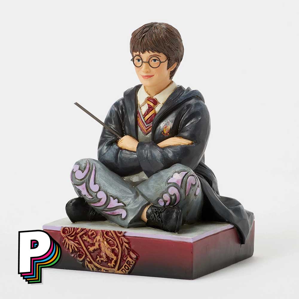 Figurine Harry Potter Baguette Magique by Jim Shore de côté