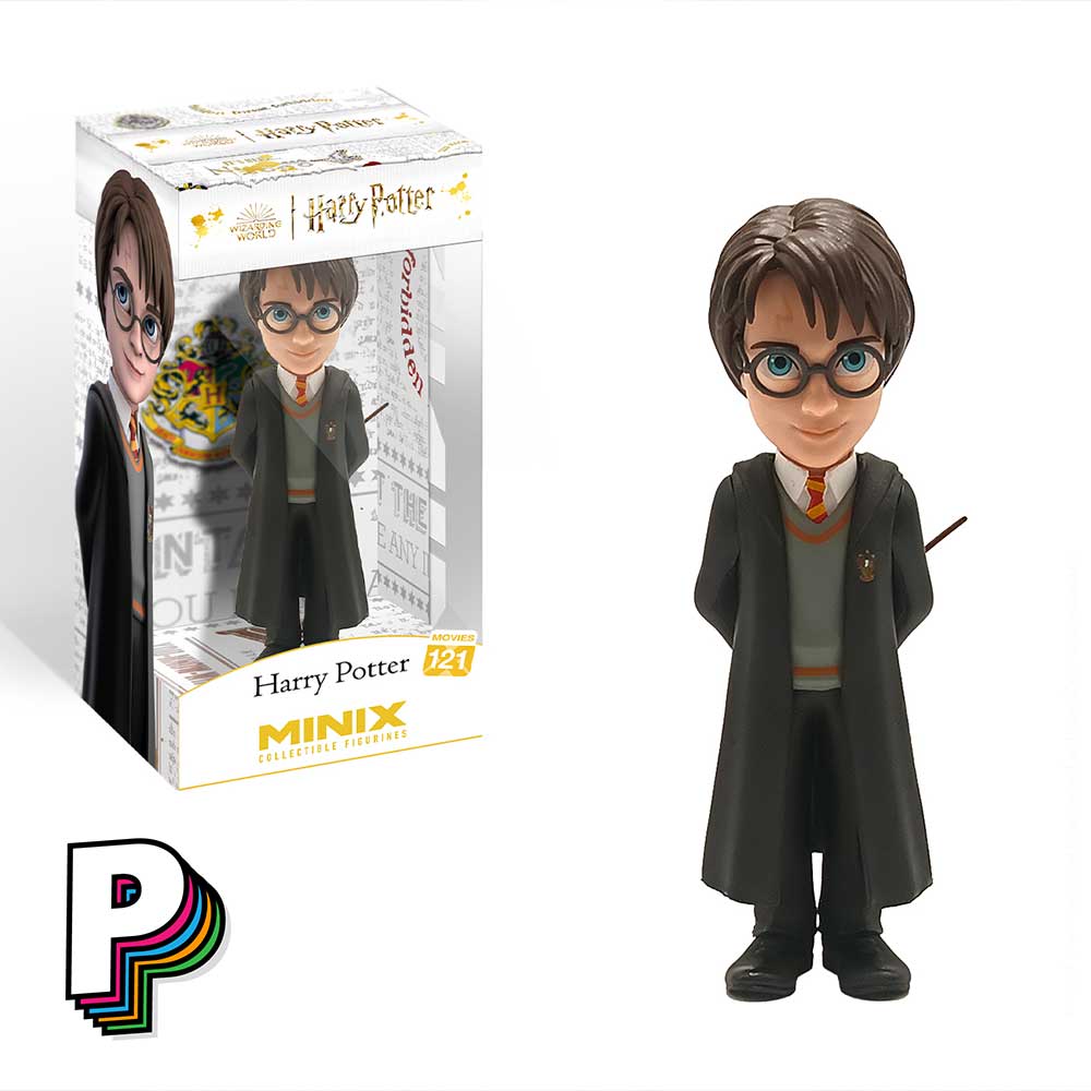 Figurine Harry Potter avec sa Robe de Sorcier Gryffondor by Minix avec boite