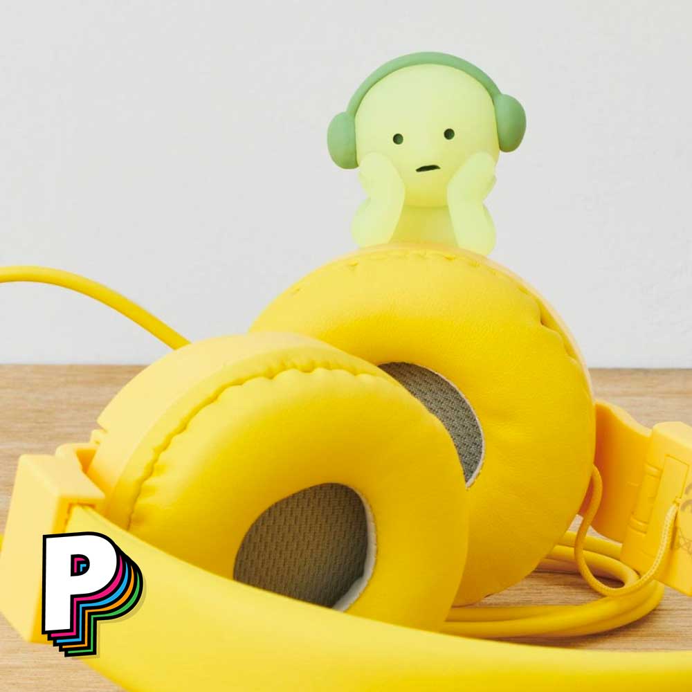 Figurine Smiski Hippers avec écouteurs