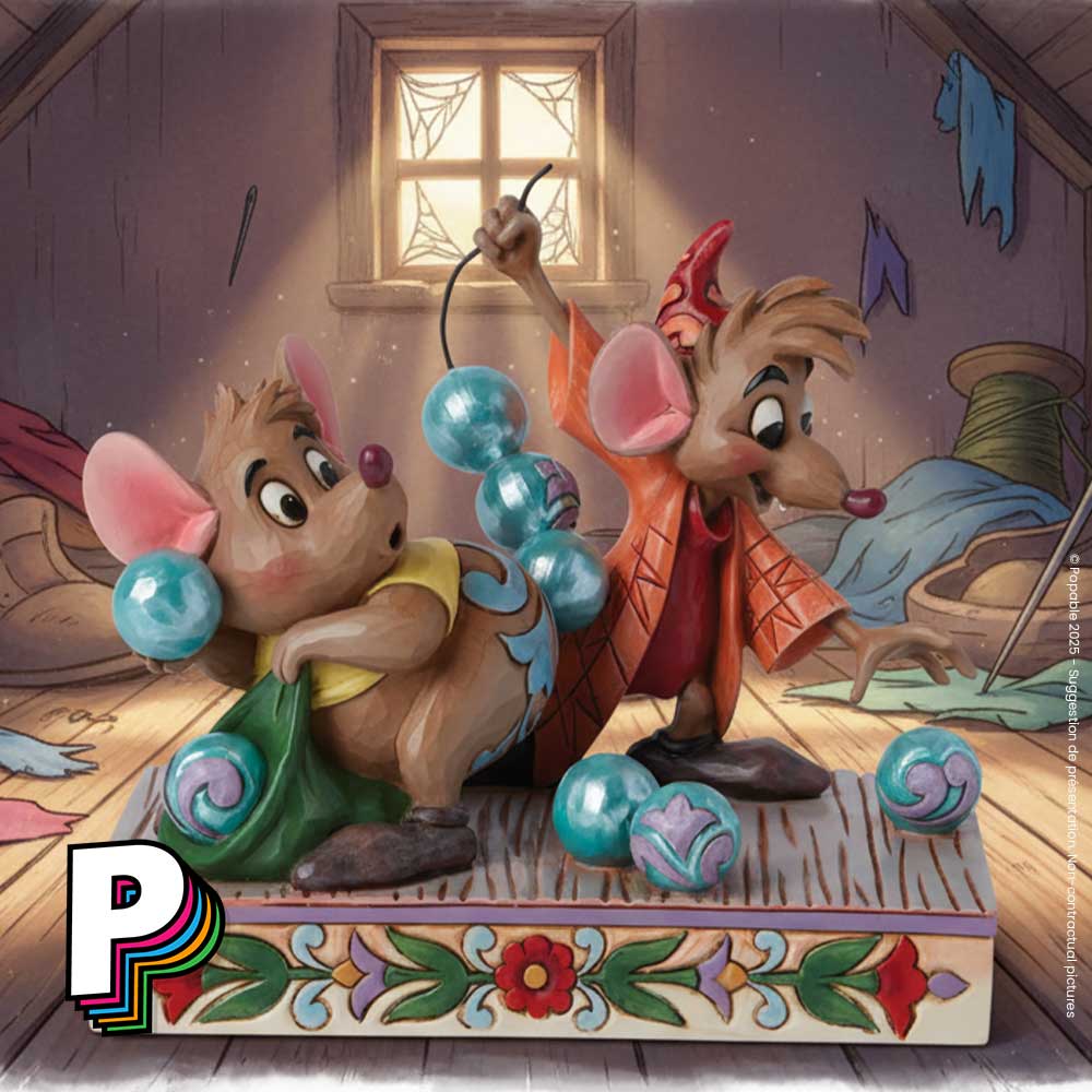 illustration figurine Jac & Gus Perles de cendrillon Enesco