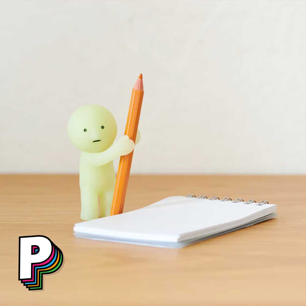 Figurine Smiski Living Room Blind Box avec crayon