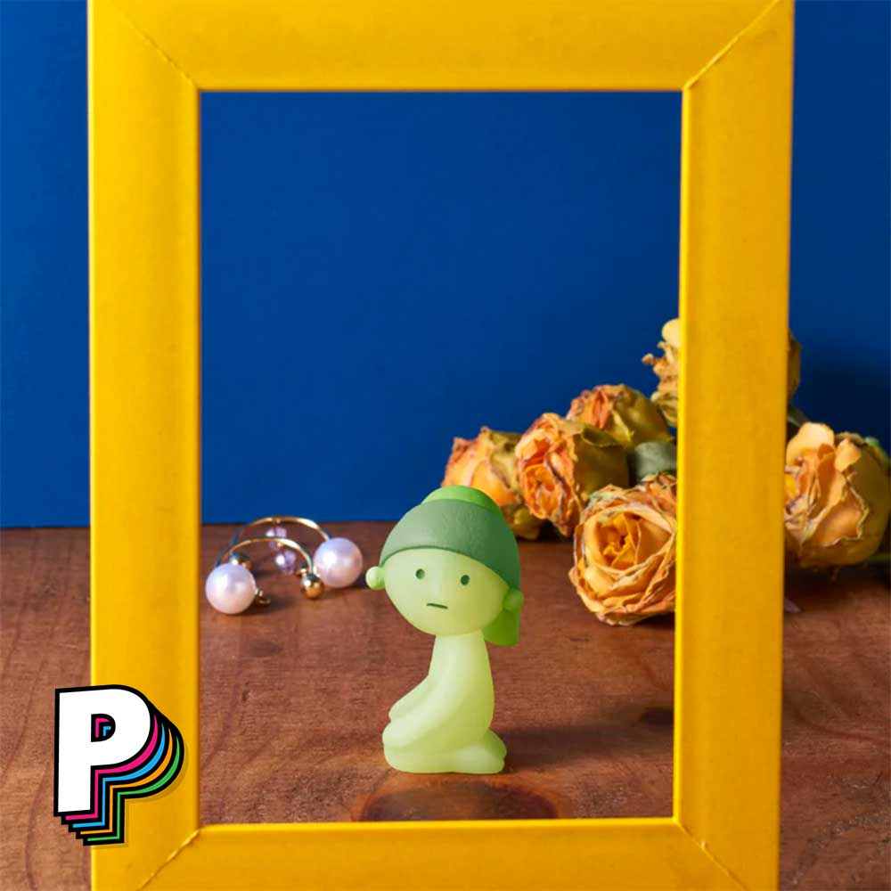 Figurine Smiski Museum Blind Box à genoux