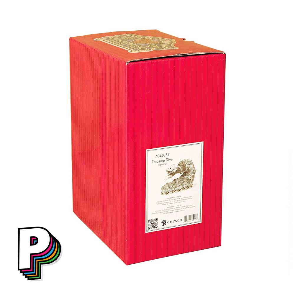 boite de Figurine Oncle Picsou "Plonger dans un Trésor" de Disney