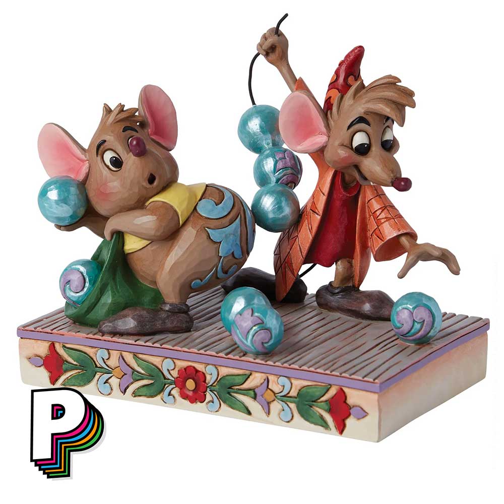 Figurine Jac & Gus "Des perles pour Cendrillon" de Disney de côté