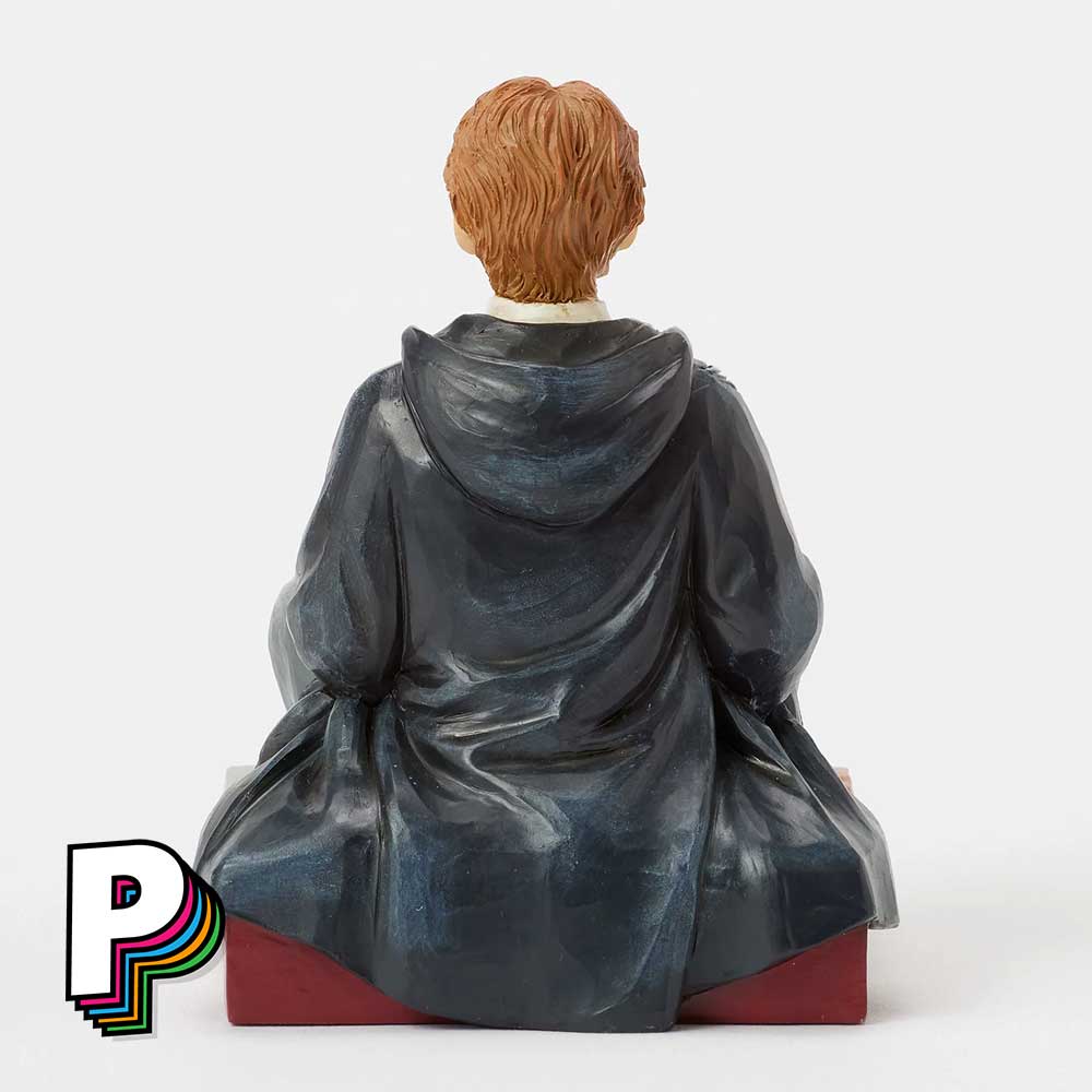 Figurine Ron avec son Rat Harry Potter by Jim Shore de dos