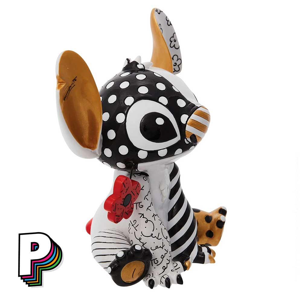 Figurine Stitch Midas Britto Pop Art Disney Enesco de côté