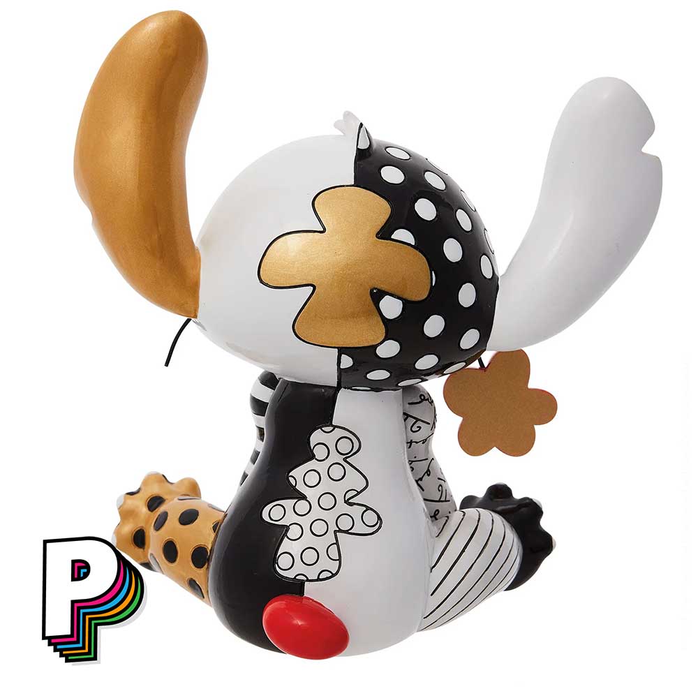 Figurine Stitch Midas Britto Pop Art Disney de dos
