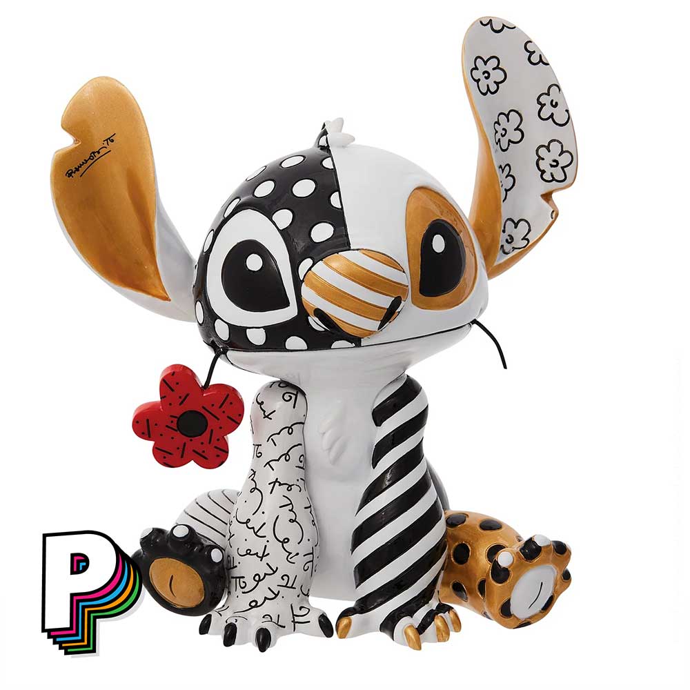 Figurine Stitch Midas Britto Pop Art Disney Enesco 6010309