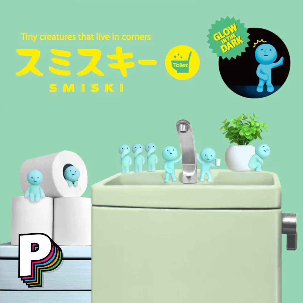 Série Figurine Smiski Toilet WC Blind Box