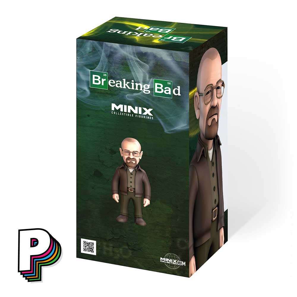 Facing arrière boite Figurine Walter White Breaking Bad de Minix