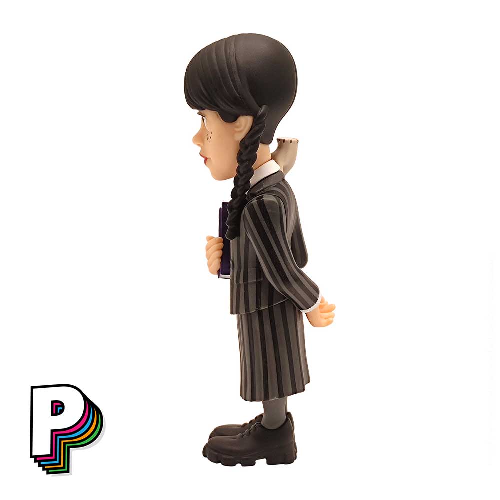 Figurine Wednesday avec La Chose Minix de côté