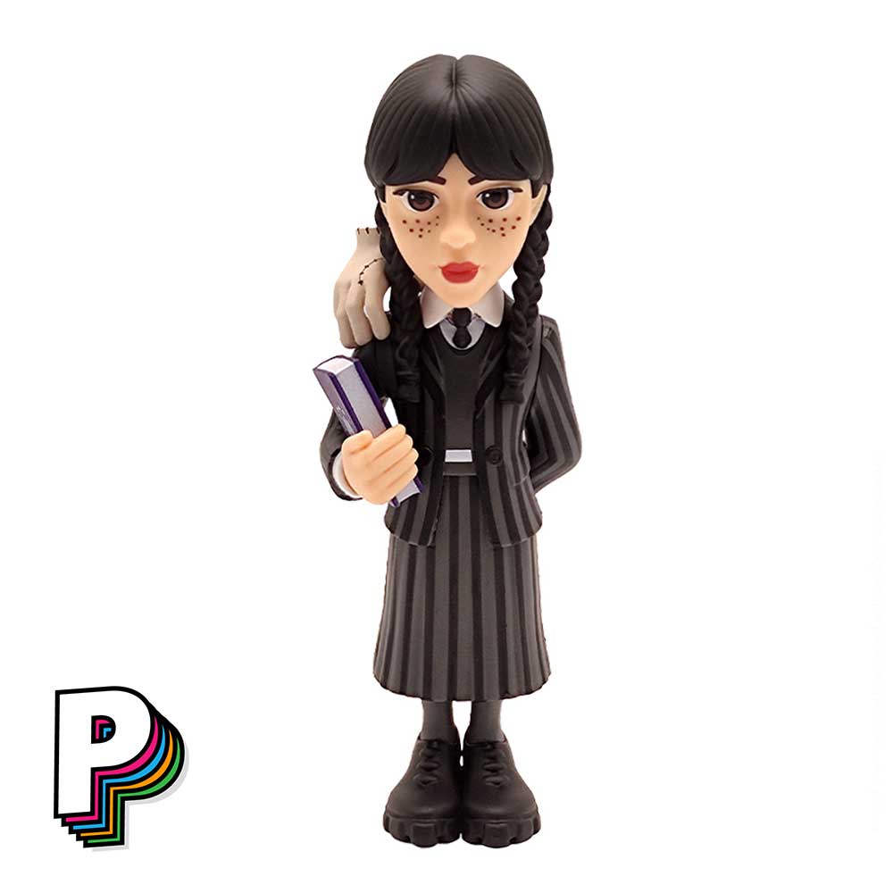 Figurine Wednesday avec La Chose Minix