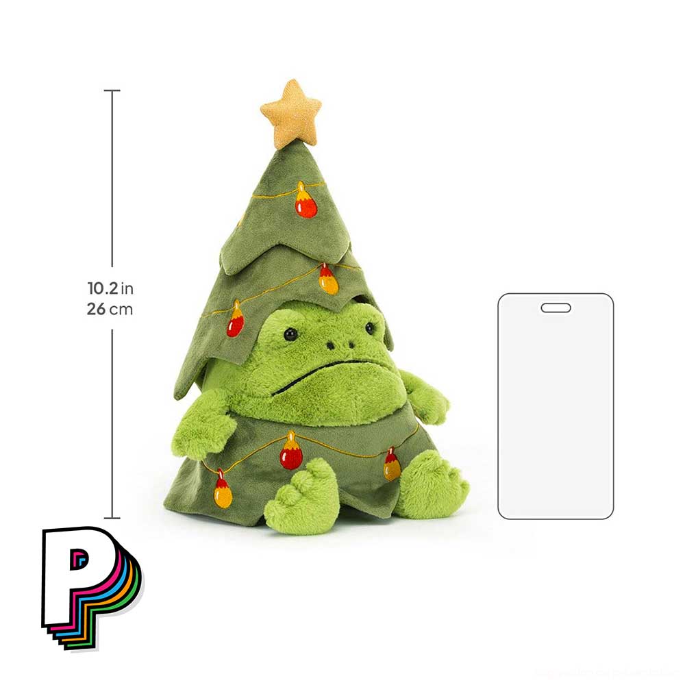 Dimensions de la grenouille sapin de Noël