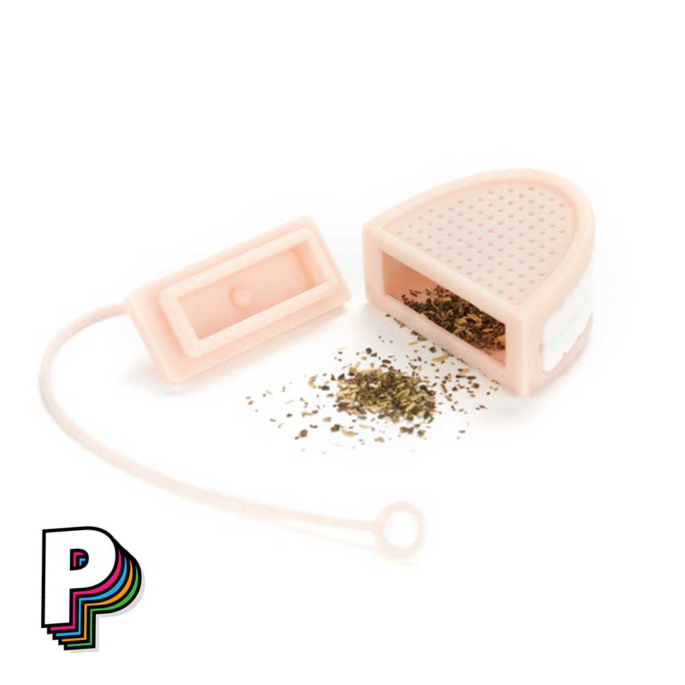 Ouverture de l'infuseur thé dentier