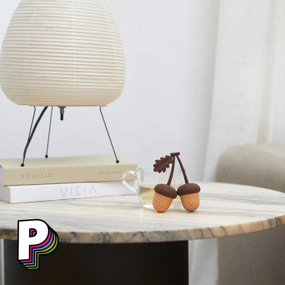 Infuseur thé duo Glands en silicone mise en scène