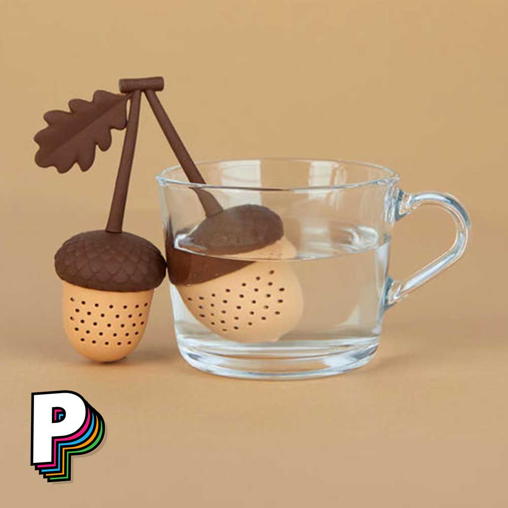 Infuseur thé duo Glands en silicone pour une seule tasse