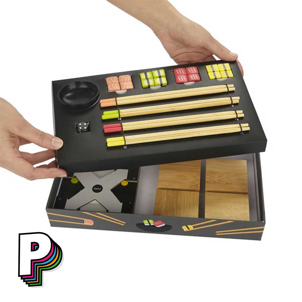 Coffrets de la boite Jeu des petits chevaux Ludoshi version Sushi