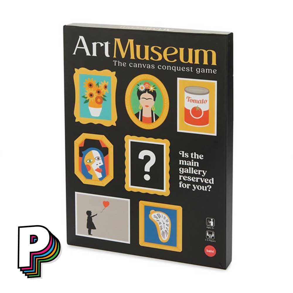 Facing avant boite du Jeu de l'Oie revisité autour de l'Art