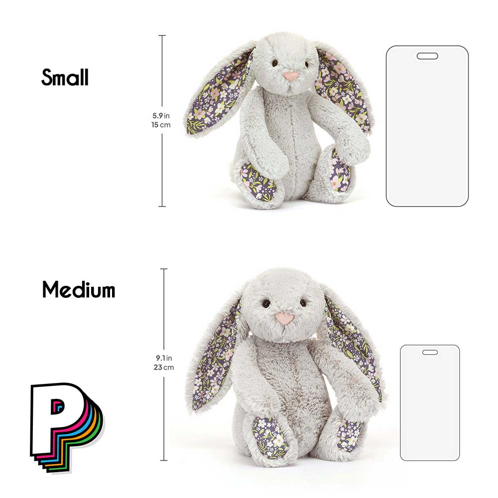 dimensions Blossom Silver Bunny 'Bloom' small et medium 
