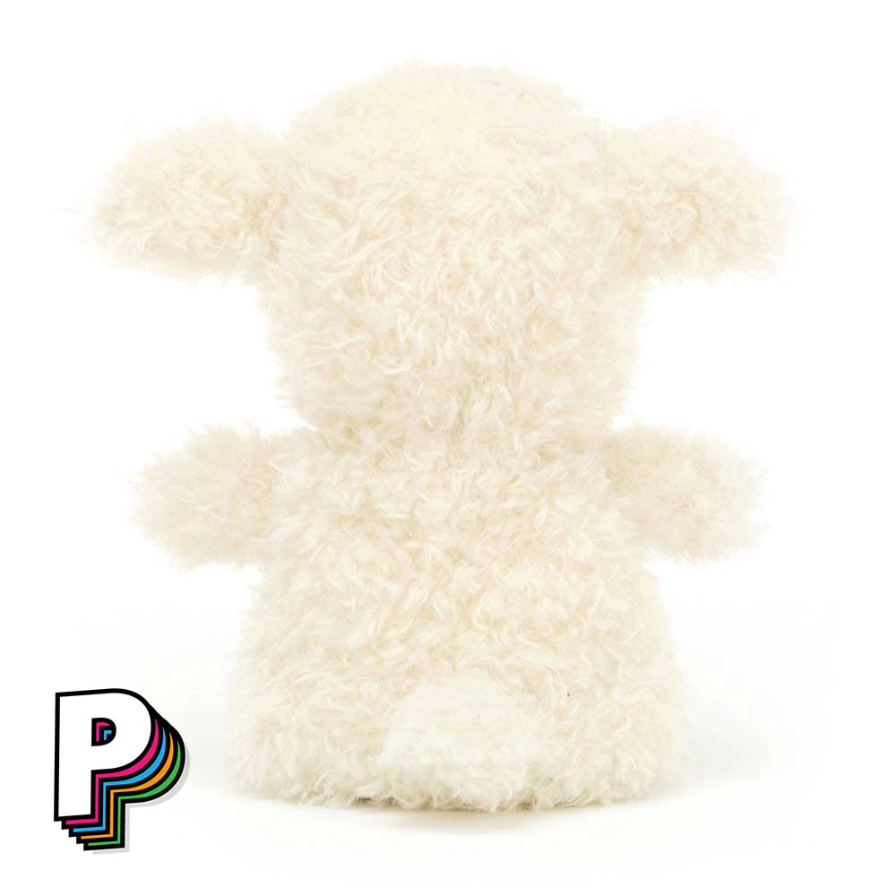 Peluche agneau Little Lamb de Jellycat de dos